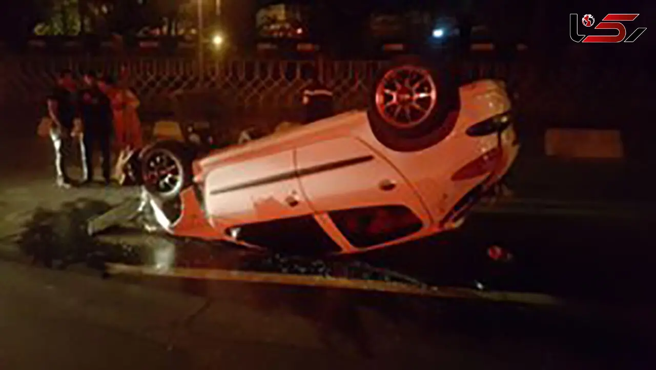 مرگ دردناک 2 دختر بچه و یک زن در تصادف هولناک 2 پژو 206 در اسلامشهر