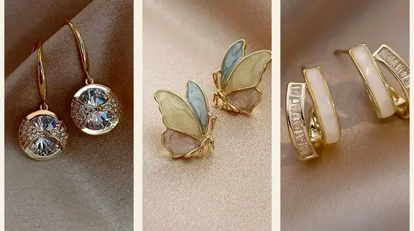 زیباترین و شیک ترین مدل های گوشواره دخترانه + عکس