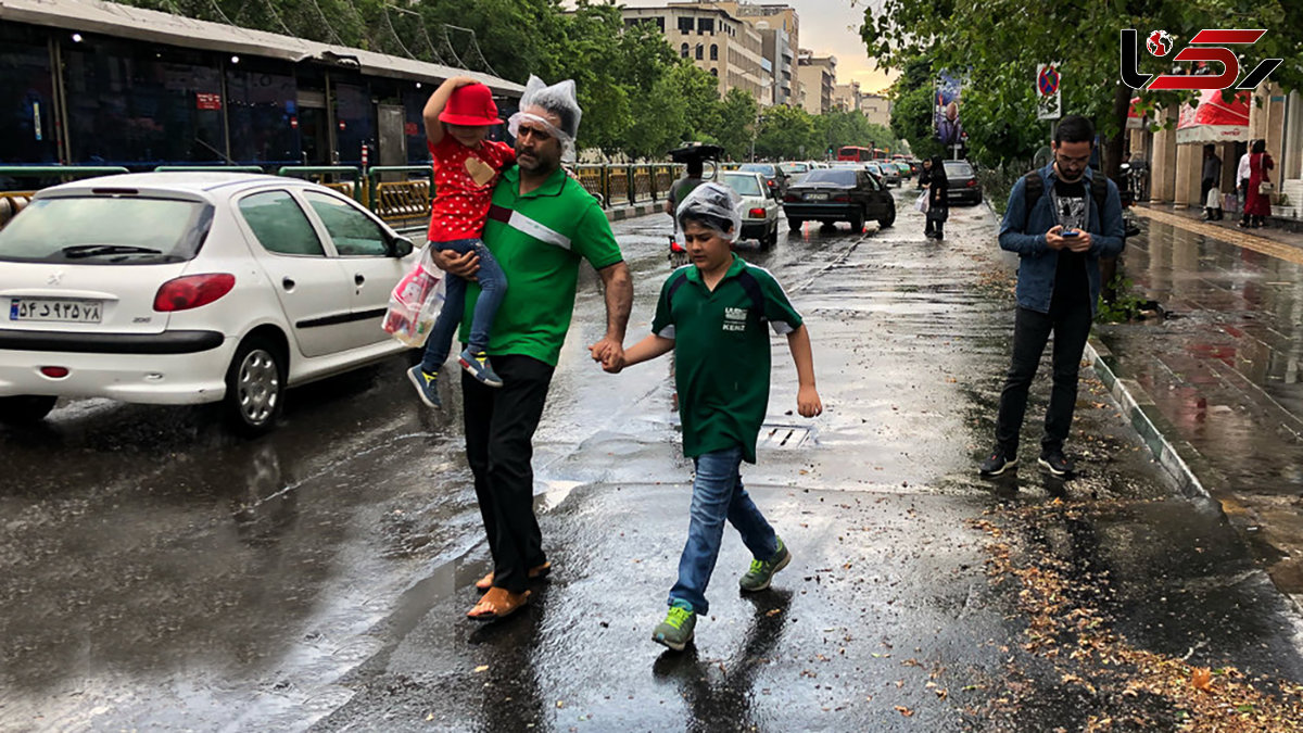 هواشناسی تهران: رگبار باران و رعد و برق در راه است
