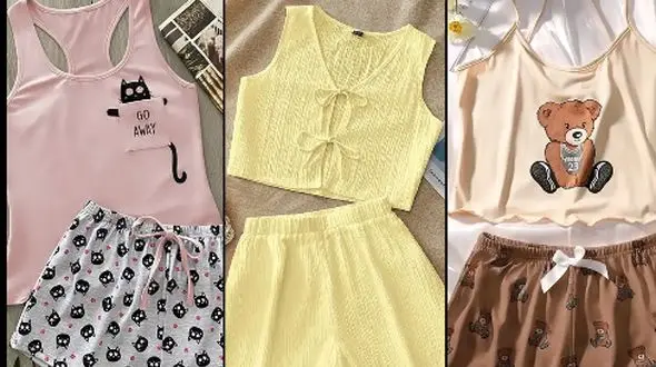 مدل‌ های جذاب تاپ شلوارک / شیک پوشی حتی در خانه