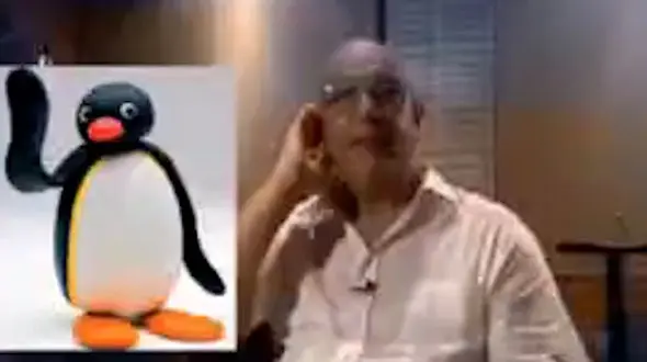 فیلم / صدای ماندگار پینگو در کودکی که همه می‌شناسند