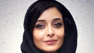 سلیقه خاص ساره بیات برای انتخاب روسری با طرح سنتی و اصیل ایرانی + عکس