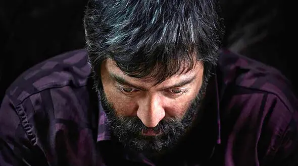 رونمایی از گریم بهرام رادان در فیلم جدید نرگس آبیار