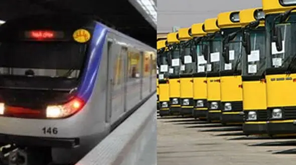 اتوبوس و مترو برای دانشجویان و دانش‌آموزان از فردا رایگان شد