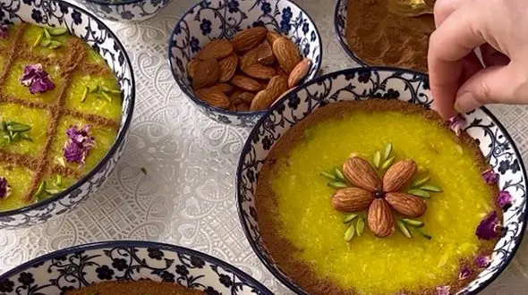 شله زرد مجلسی و جذاب به چه نیاز دارد؟ / فیلم