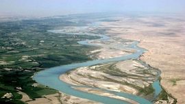 مسیر آب هیرمند به ایران همچنان مسدود است