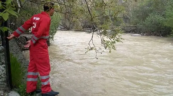 رودخانه کرج یک جوان را بلعید / سرنوشت نامعلوم جسد