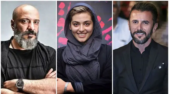 ریحانه پارسا با امین حیایی و امیر جعفری در «رقصنده» 