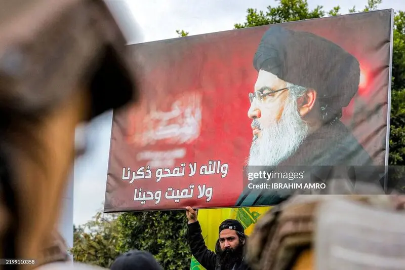 تظاهرات هواداران خشمگین حزب الله لبنان در حمایت از ایران