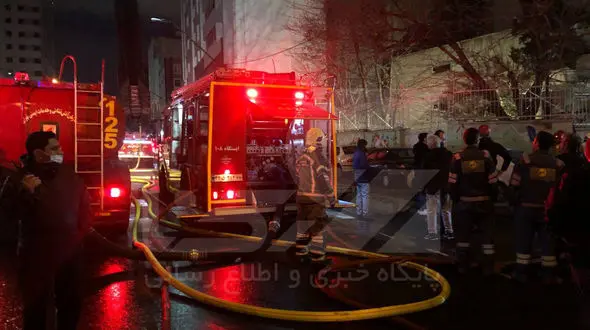 فیلم و عکس های حادثه آتش سوزی بیمارستان گاندی / ناگفته های رییس بیمارستان و مسوولان