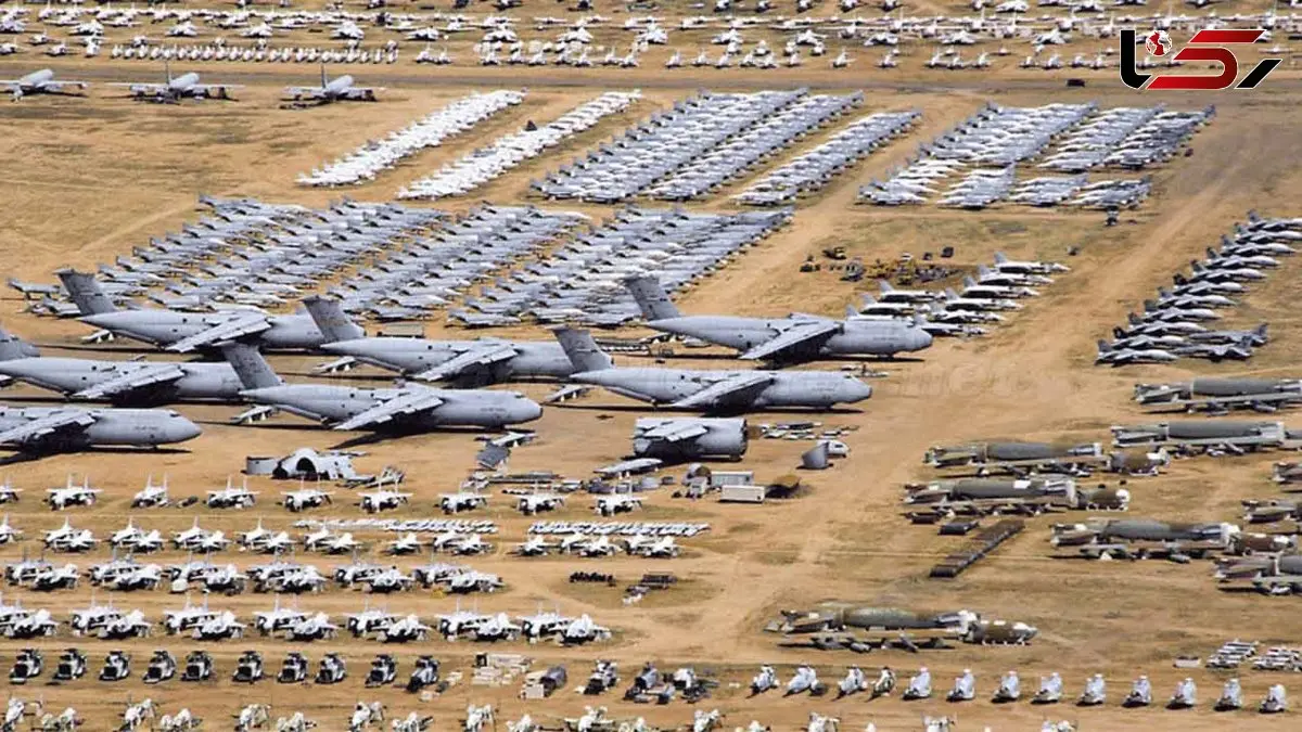 ۰۰۰ ۴ بمب افکن و جنگنده آمریکایی یکجا جمع شده اند 
