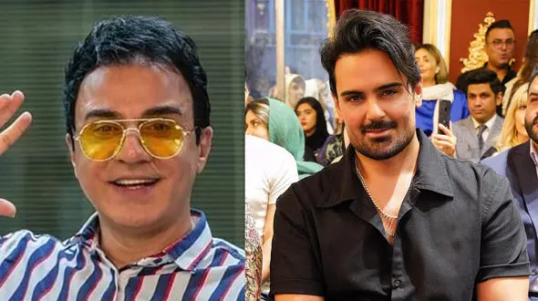 عکسی از عمو پورنگ در کنار سهراب پاکزاد!