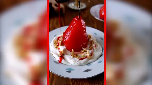 طرز تهیه دسر تلفیقی تابستان و پاییز + فیلم