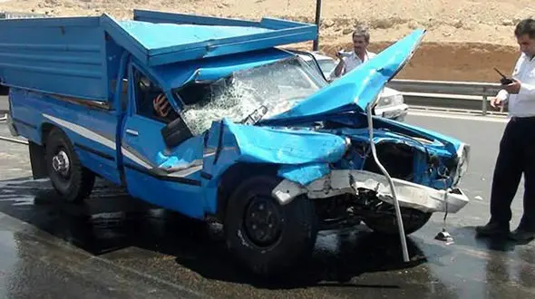 مرگ جوان خراسانی در واژگونی نیسان