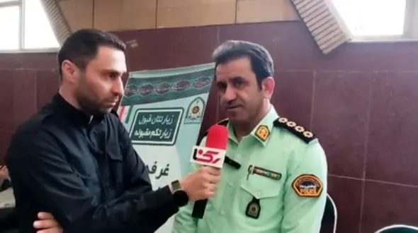 خدمات پلیس آبادان به زائران اربعین حسینی در مرز شلمچه