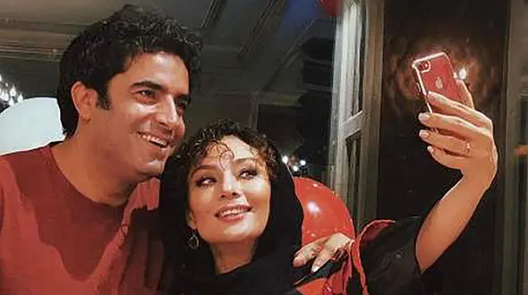 فیلم / شوخی‌های بعد جدایی منوچهر هادی با یکتا ناصر در پشت صحنه فیلم مشترکشون/ ما فقط همکاریم!؛ حالا یه بچه‌ای هم... / دل آقا هنوز پیش خانم بازیگر گیره ...