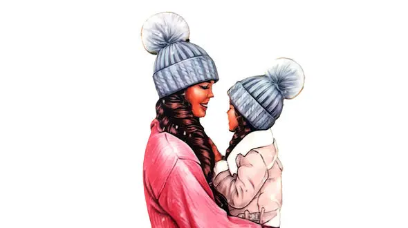 شبیه ترین مادر و دختر دنیا ! / واقعا کدام مادر است ؟! + عکس