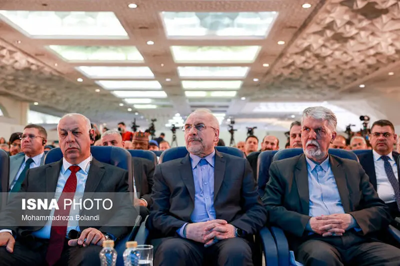 تصویر سخنرانی وزیر عراق