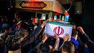 تصاویر غمگین از وداع تلخ با شهدای حمله تروریستی تهران