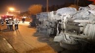 جلوگیری از آتش گرفتن تانکر ۲۵ هزار لیتری حامل مواد سوختنی در مشهد
