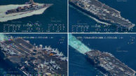 انتشار تصاویر رهگیری ناو هواپیمابر آمریکایی «نیمیتز» 