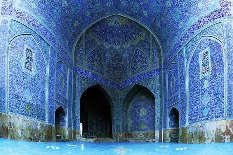 معماری با لاجورد