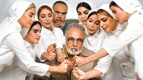 بازی خنده‌دار رضا عطاران در یک سریال معروف