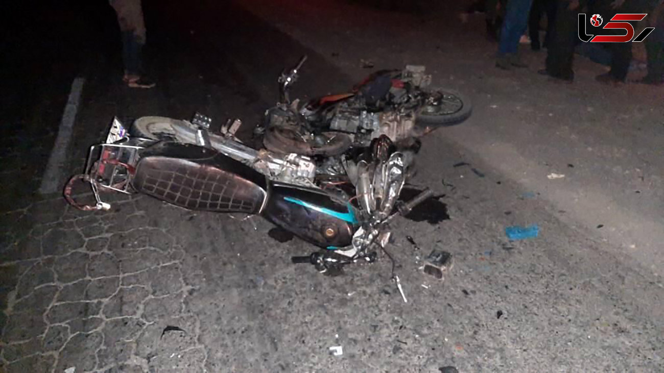 تصادف موتورسیکلت در زنجان ۲ کشته برجا گذاشت