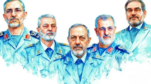 اسامی فرماندهان نیروهای مسلح که فردا تشییع می شوند