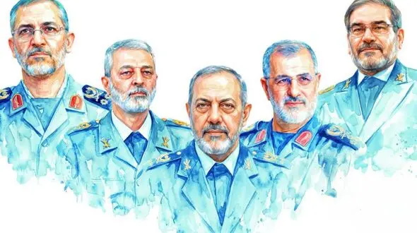 اسامی فرماندهان نیروهای مسلح که فردا تشییع می شوند