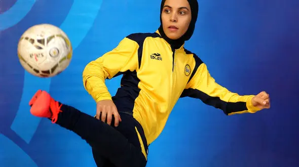 دختر کرمانشاهی، خانم گل لیگ فوتسال کشور شد