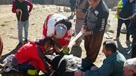 حادثه سقوط ۳ نفر از ارتفاعات زویان روستای قبر حسین پیرانشهر 