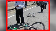 مرگ فجیع دوچرخه سوار اراکی+ عکس