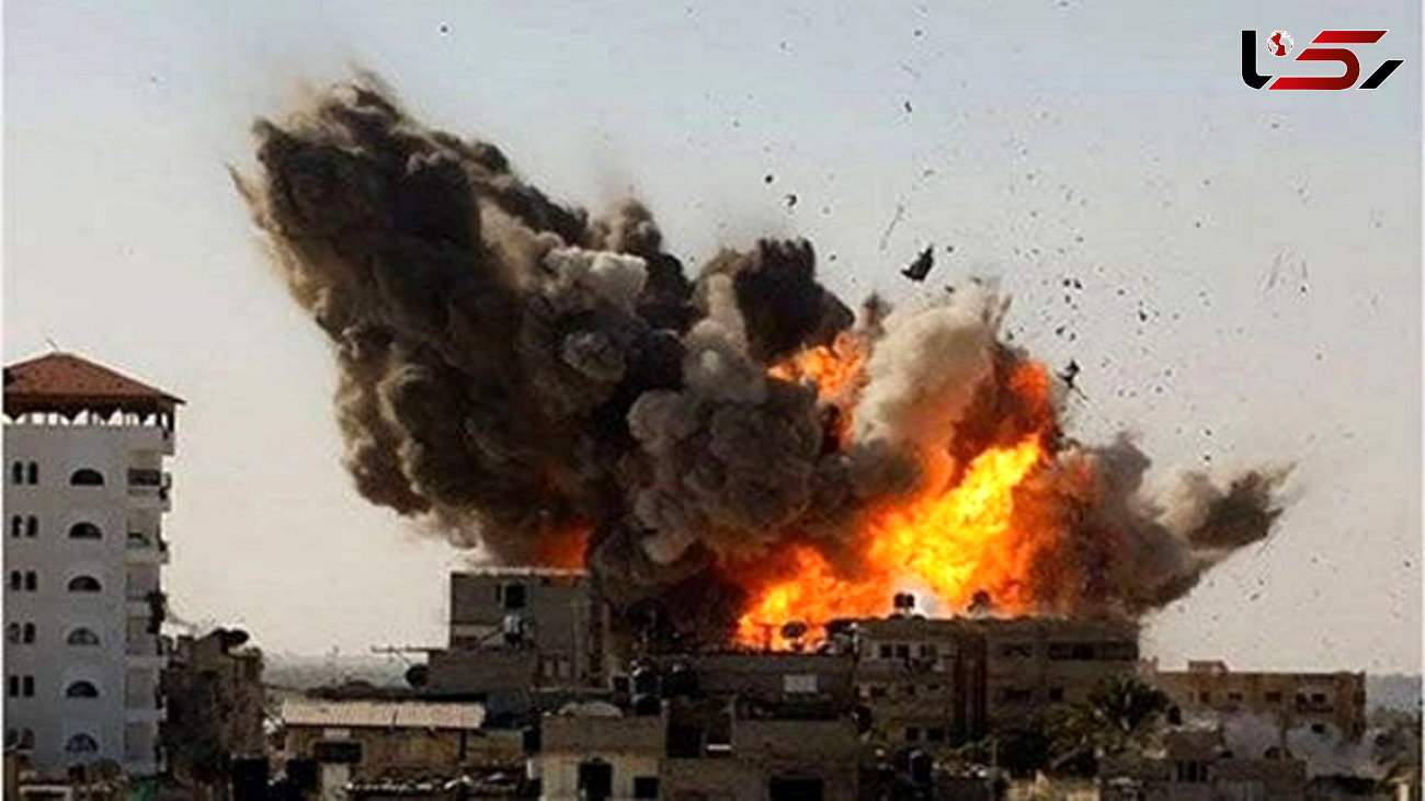 انفجار در شرکت گاز حمص سوریه