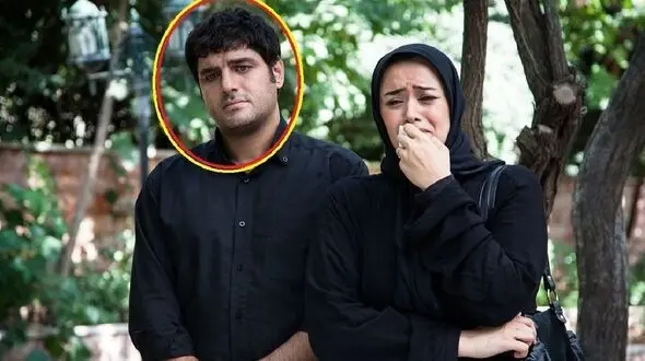 قاب عاشقانه جدید سام درخشانی  نادر آوای باران و همسرش! + عکس دختر و پسر آقای بازیگر و همسرش عسل خانم