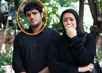 قاب عاشقانه جدید سام درخشانی  نادر آوای باران و همسرش! + عکس دختر و پسر آقای بازیگر و همسرش عسل خانم