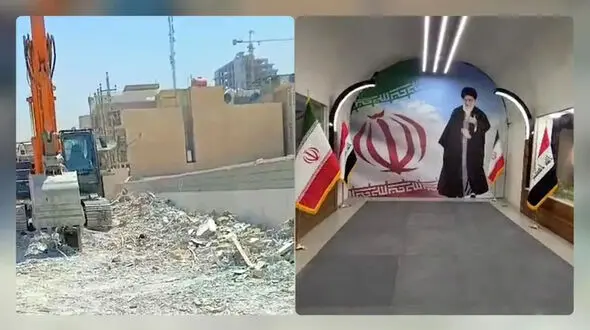تخریب ساختمان تجارت جهانی ایران و مرکز تجاری جمهوری اسلامی ایران در عراق