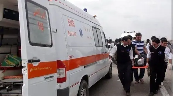 نجات جان 2 مصدوم در تصادف خودرو در خوزستان