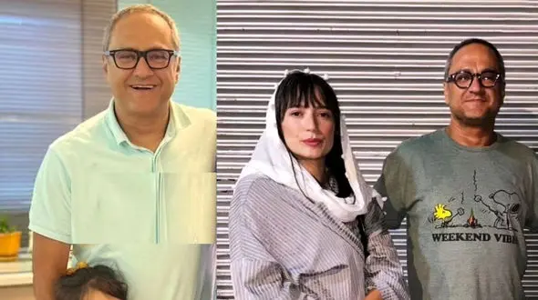 کوهنوردی «نگار جواهریان و دخترش نوردخت» در اطراف تهران