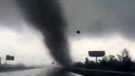 فیلمی وحشتناک از گردباد  روز گذشته آمریکا + فیلم