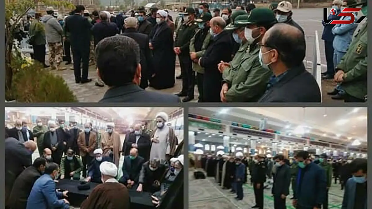 تشییع پیکر آیت الله جعفری در کرمان امام جمعه سابق کرمان