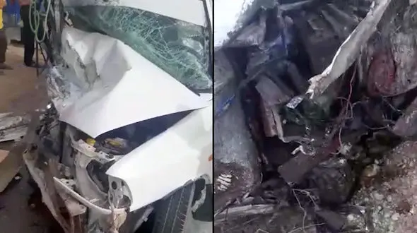 فیلم ناباورانه از صحنه یک تصادف در آبادان