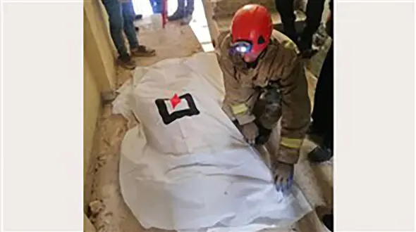 سقوط مرگبار تیرآهن 2 مرد را در مشهد له کرد + جزئیات