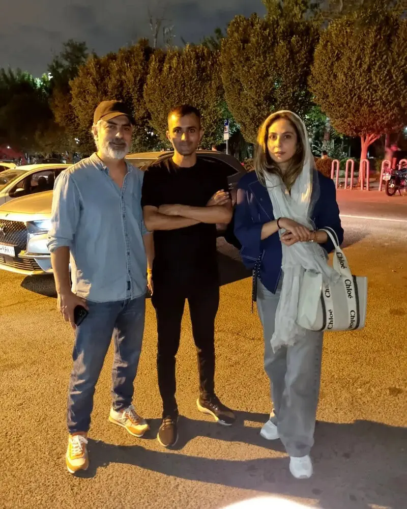 مهدی پاکدل و رعنا ازاد ور