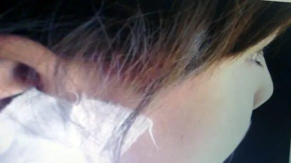 وحشت مریم کوچولو از برق چشم های مرد وقیح +عکس