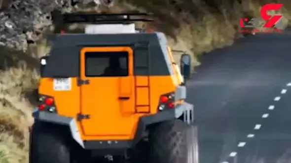 لذت رانندگی با بزرگترین شاسی بلند جهان + فیلم 