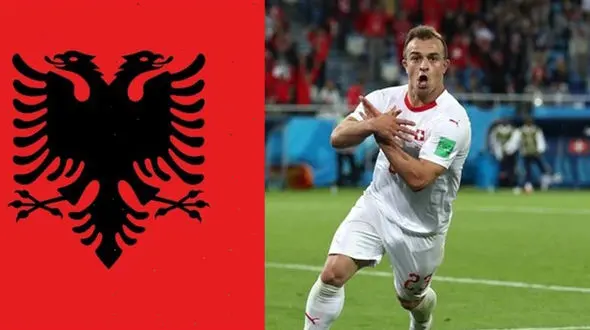 پشت پرده شادی عجیب تیم ملی سوییس پس از زدن گل به صرب ها +عکس