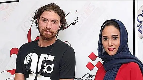 عکس / اولین رونمایی  بازیگر نقش سیاوش در سریال جیران از دختر فوق زیبایش ! / متثل خود فتحی بلوند و جذاب !