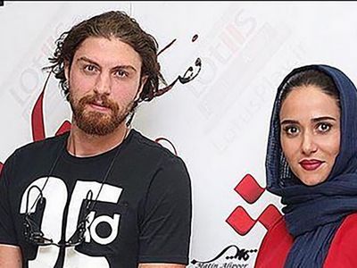 عکس / اولین رونمایی  بازیگر نقش سیاوش در سریال جیران از دختر فوق زیبایش ! / متثل خود فتحی بلوند و جذاب !