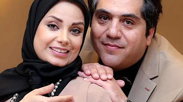  عکس صبا راد و شوهرش 